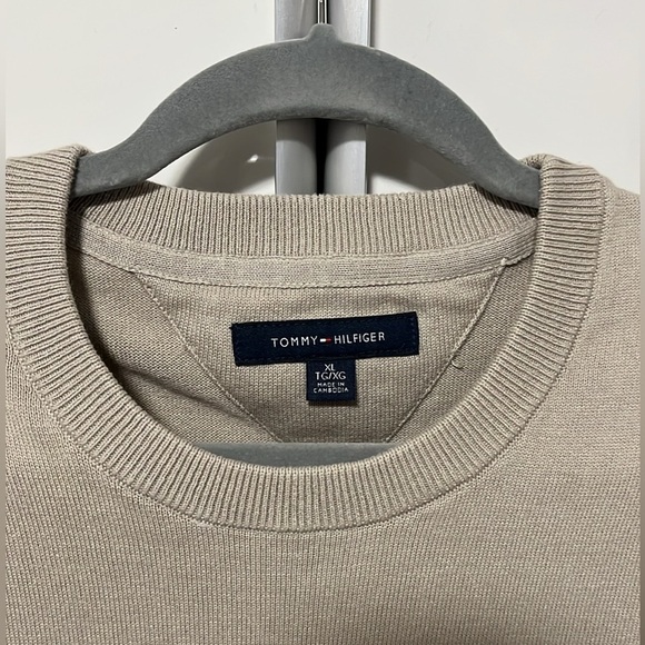 TOMMY HILFIGER Cotton Crew Neck Sweater, Size XL - Picture 3 of 9